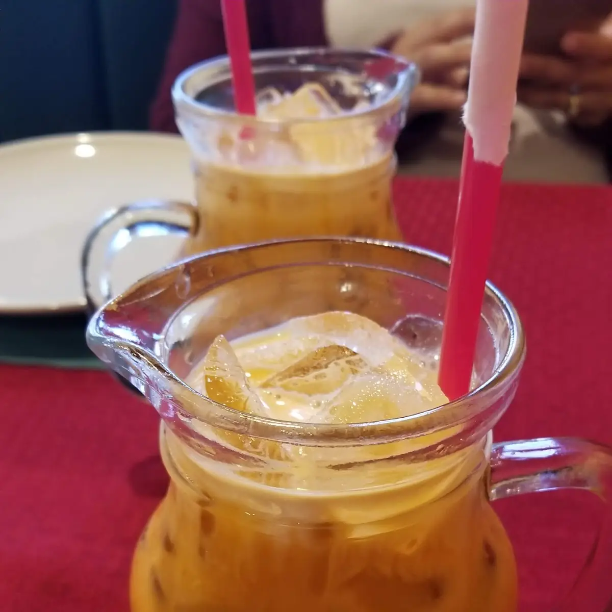Thai Iced Tea or Thai Iced Coffee