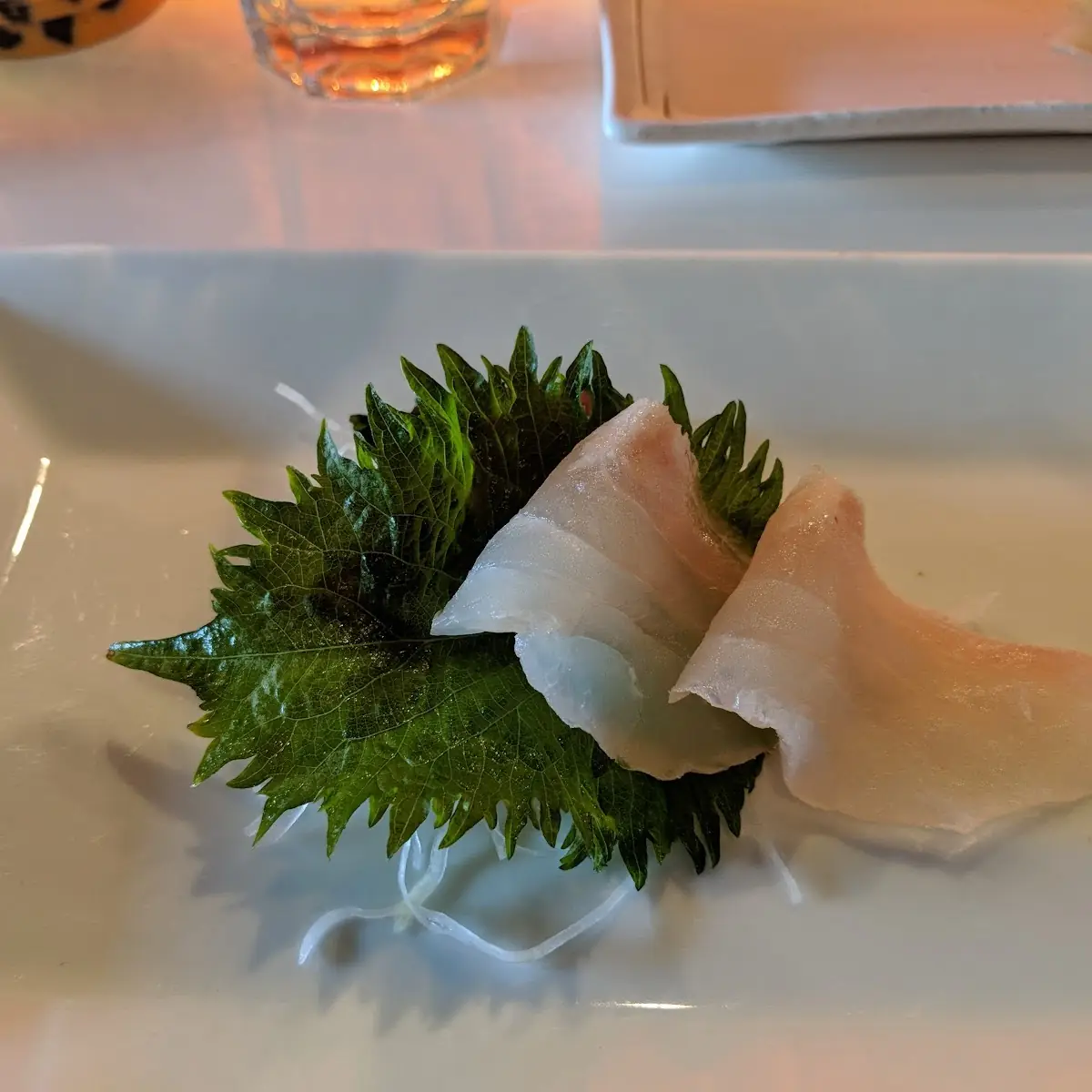 Red Snapper Sashimi