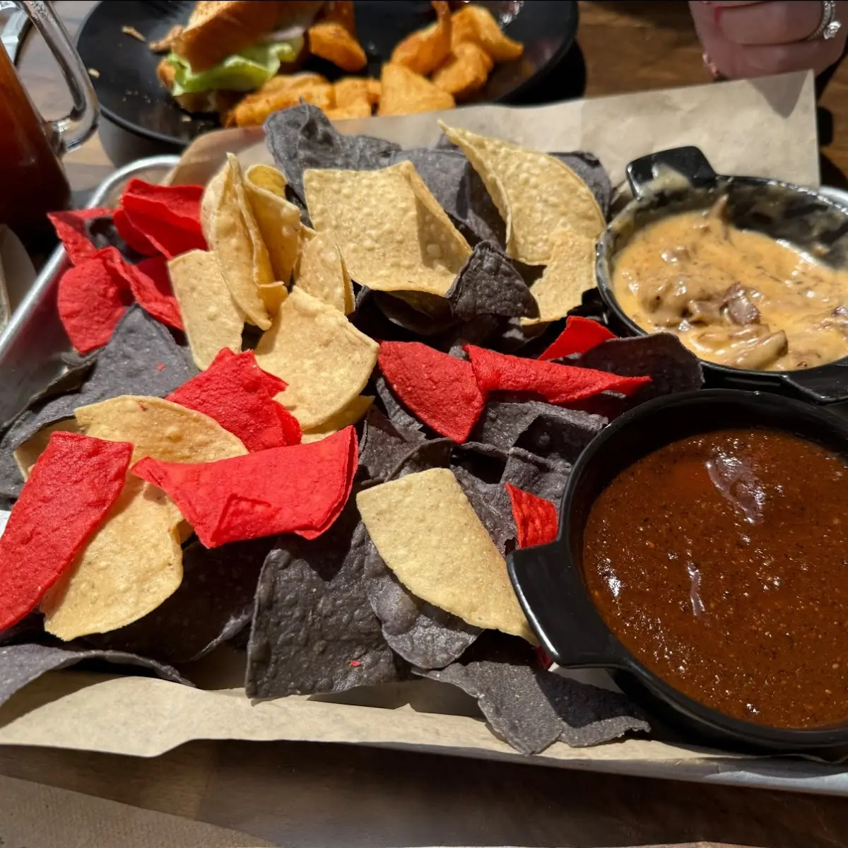 Chips and Dips Trio