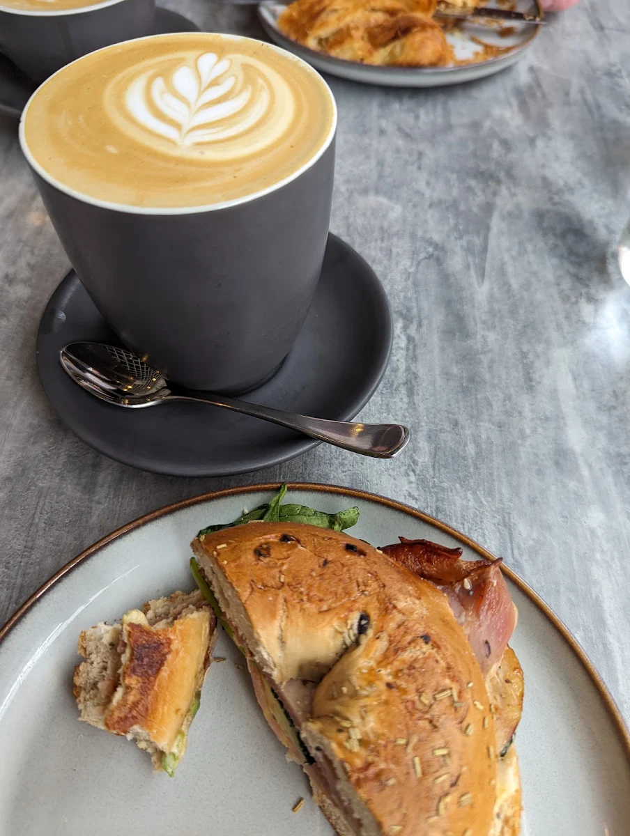 Cafe Latte and Bagel, Cos Baby Freo