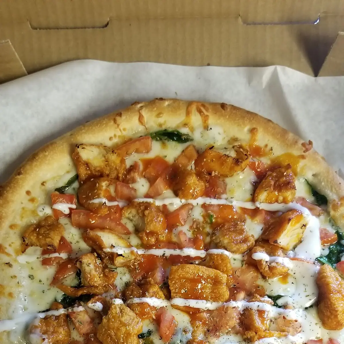 Buffalo Chicken Pizza