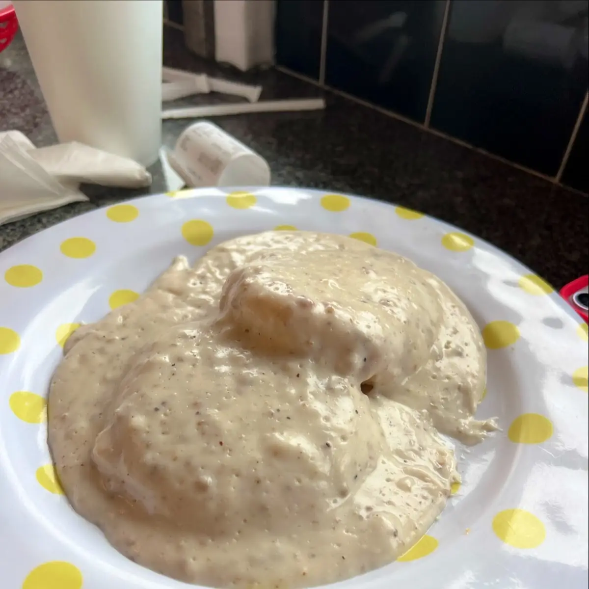 Sausage Gravy and Biscuits