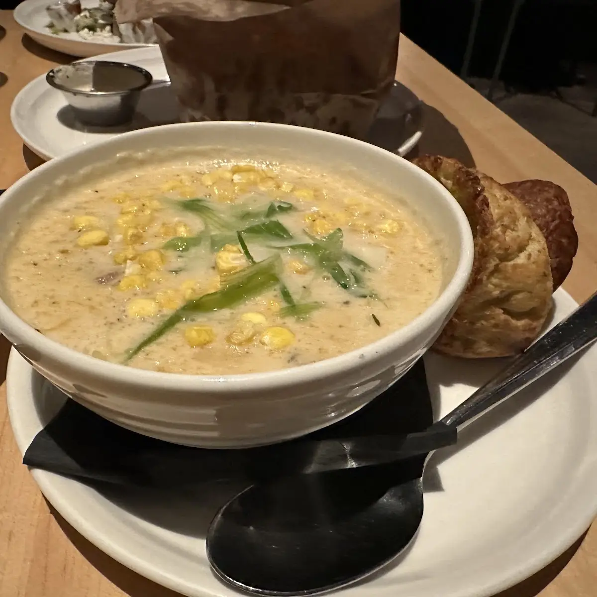 CUP SAUSAGE CORN CHOWDER