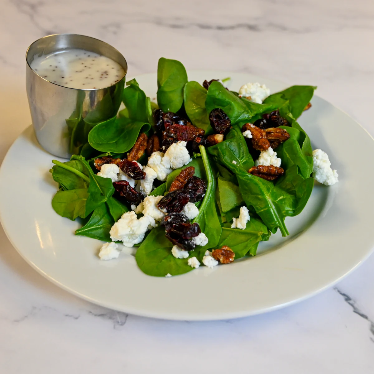 Cranberry Spinach Salad