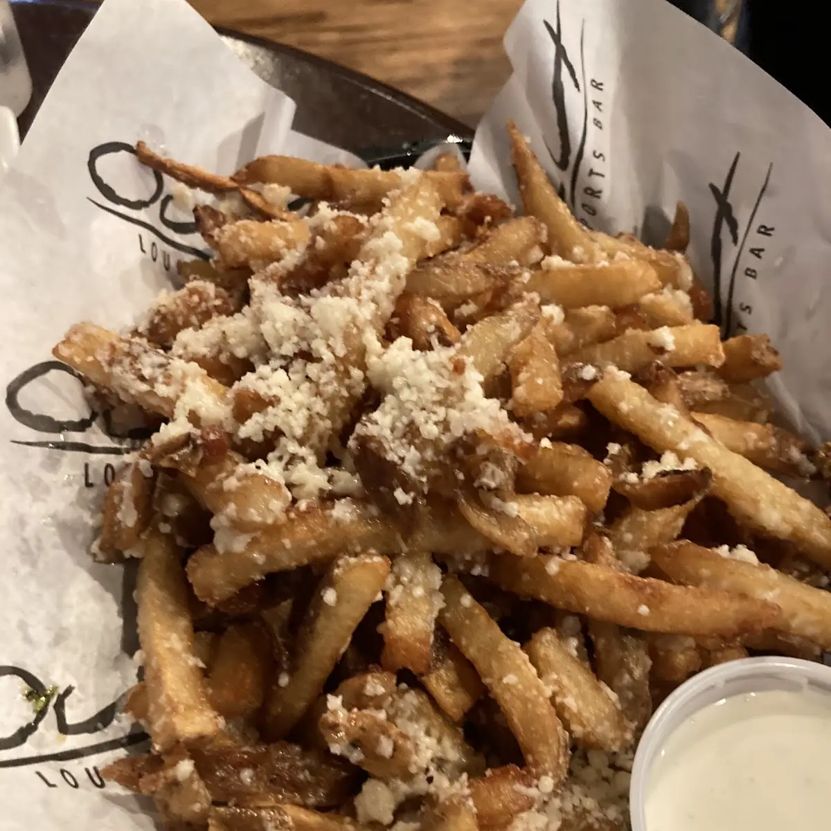 Garlic Parmesan Fries