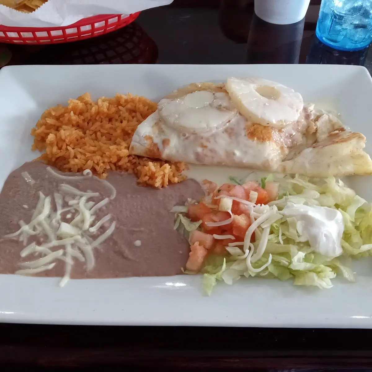 Lunch Beef Burrito