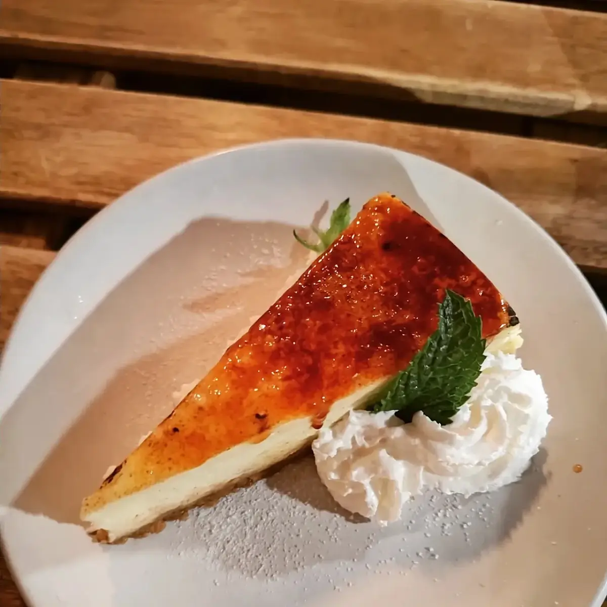 Creme Bruleé Cheesecake