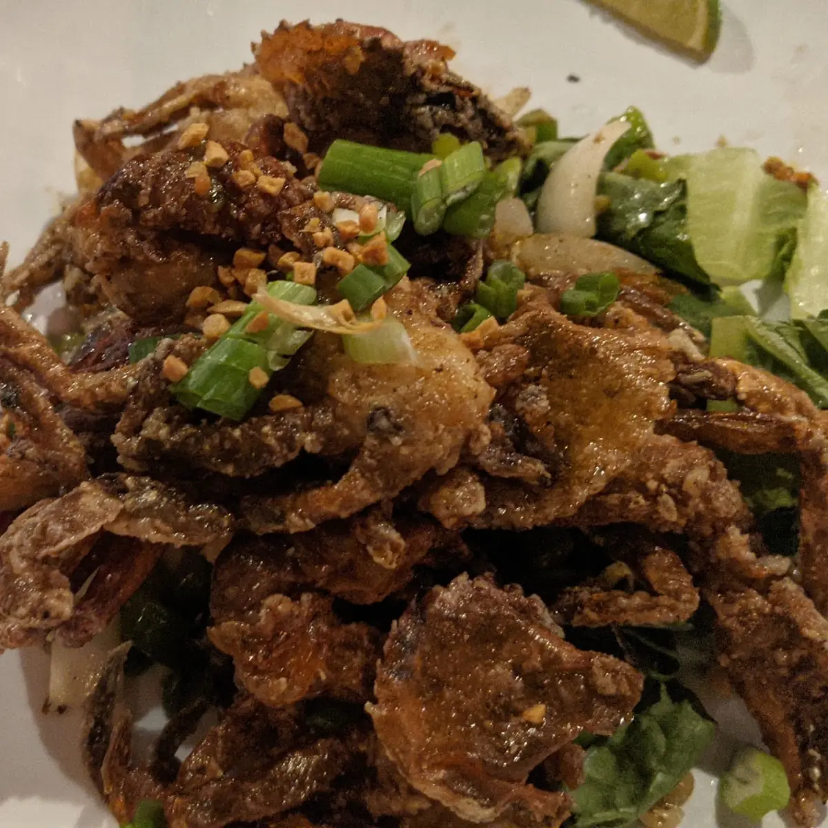 Soft Shell Crabs Cua Lột Rang Trứng Muối GF