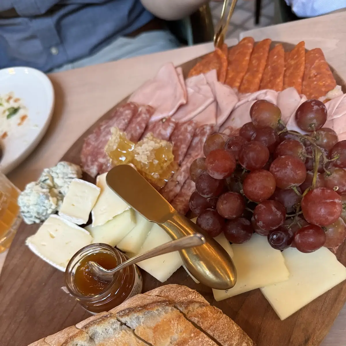 Sliced Meat and Cheese Board
