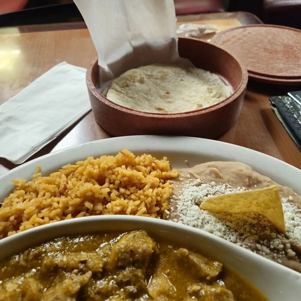 Chile Verde Plate