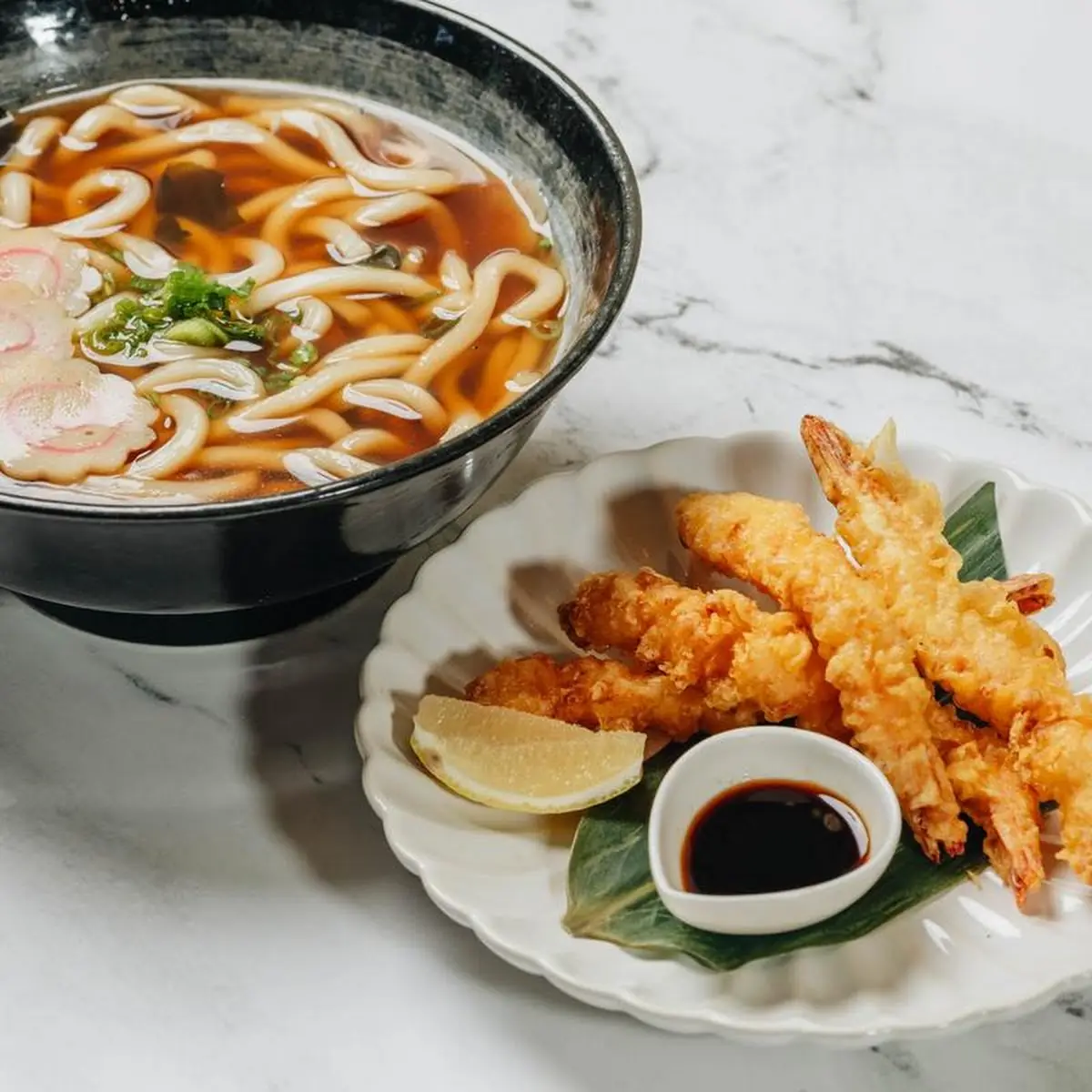Tempura Udon Noodles