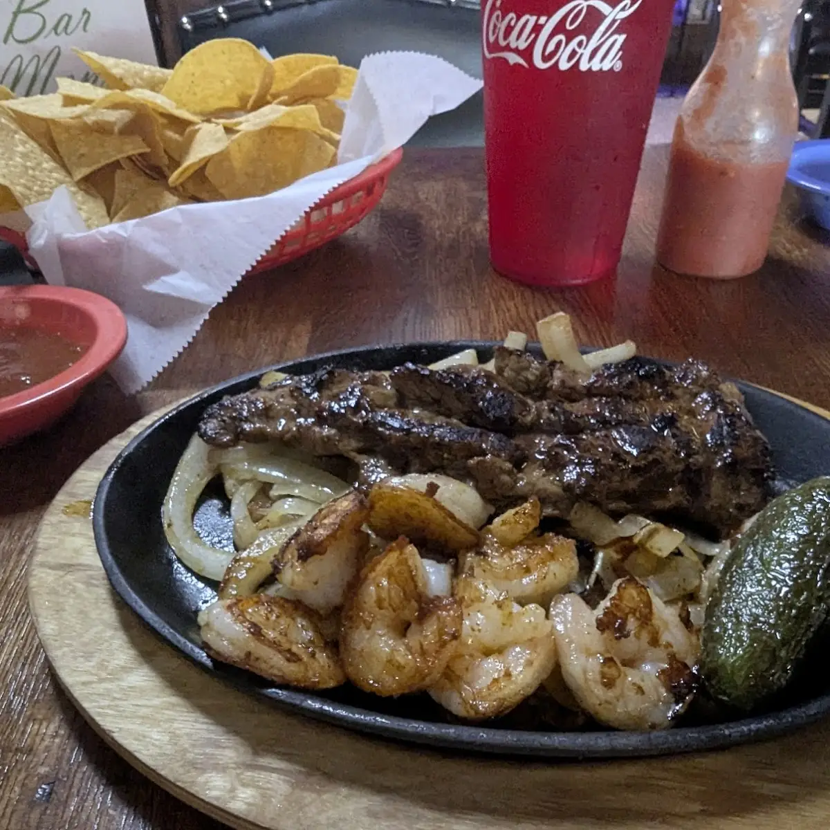 Steak Fajitas Doble