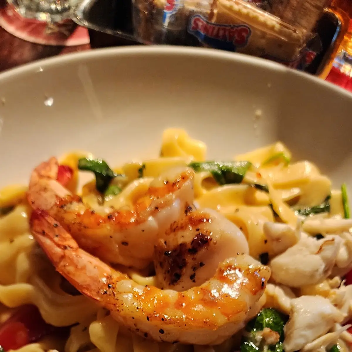 Grilled Tilapia and Jumbo Shrimp