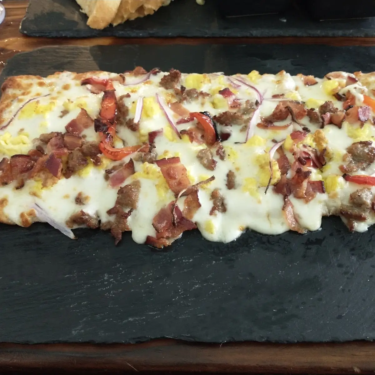 BBQ Pork Flatbread