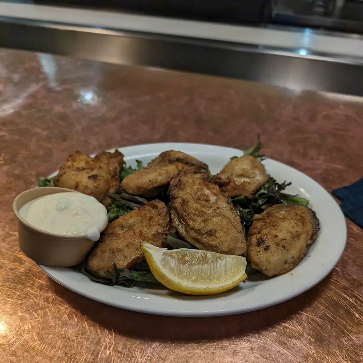 Pan Fried Oysters