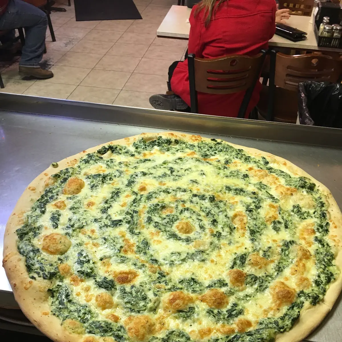 Spinach Artichoke Dip Pizza