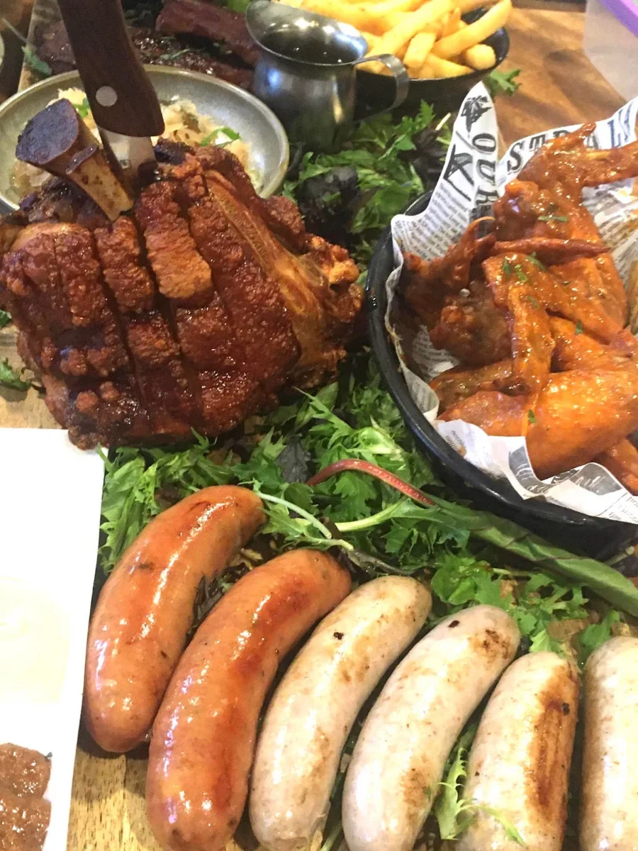 Sausage Platter, The Continental European Bar & Bistro