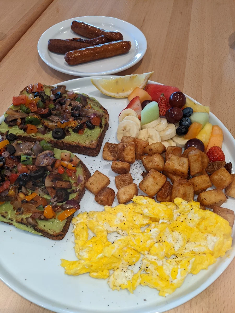 Avocado and Roasted Vegetables