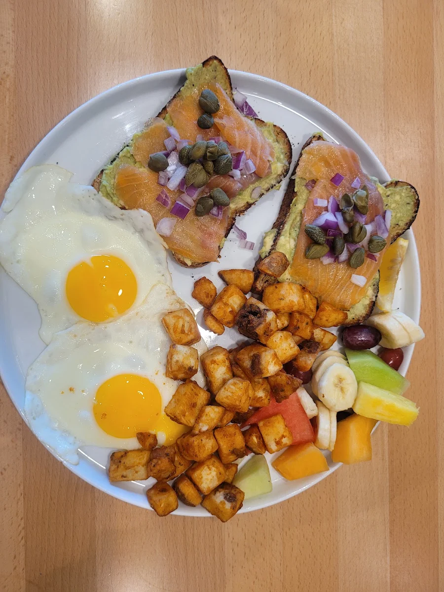 Avocado Lox Toast