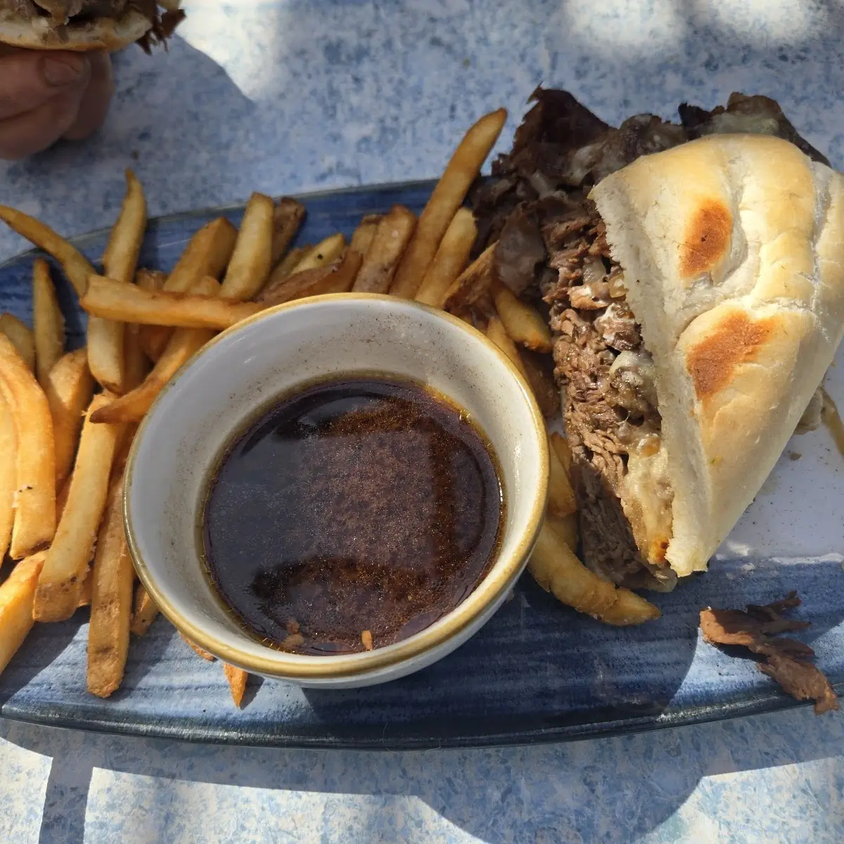Edge Prime Rib Dip