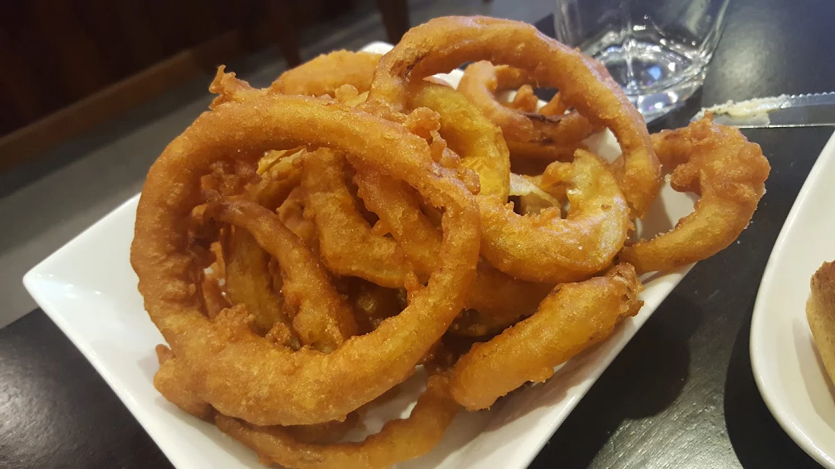 Beer Battered Onion Rings, Station Hotel