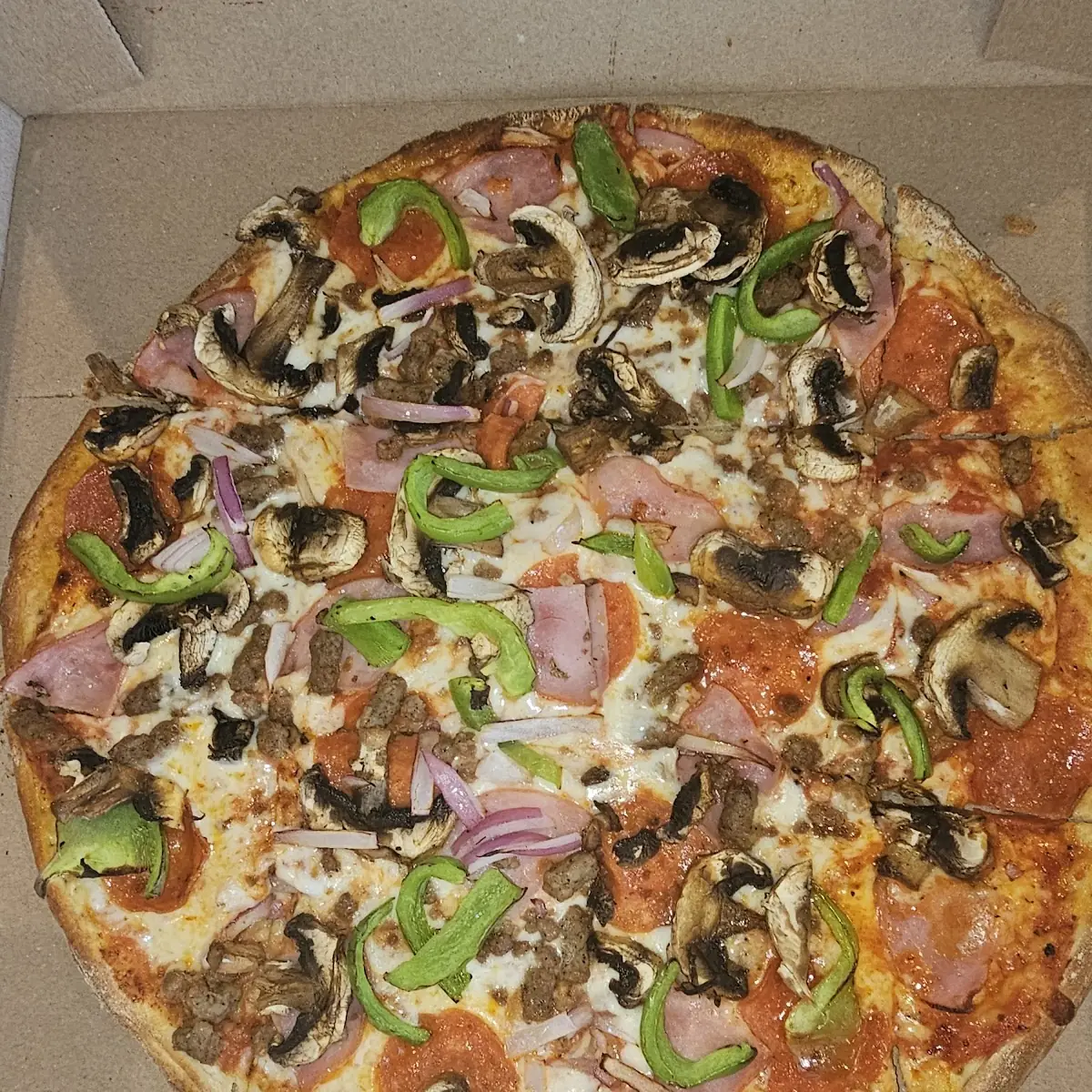 Supreme Thin Crust Cheese Pizza