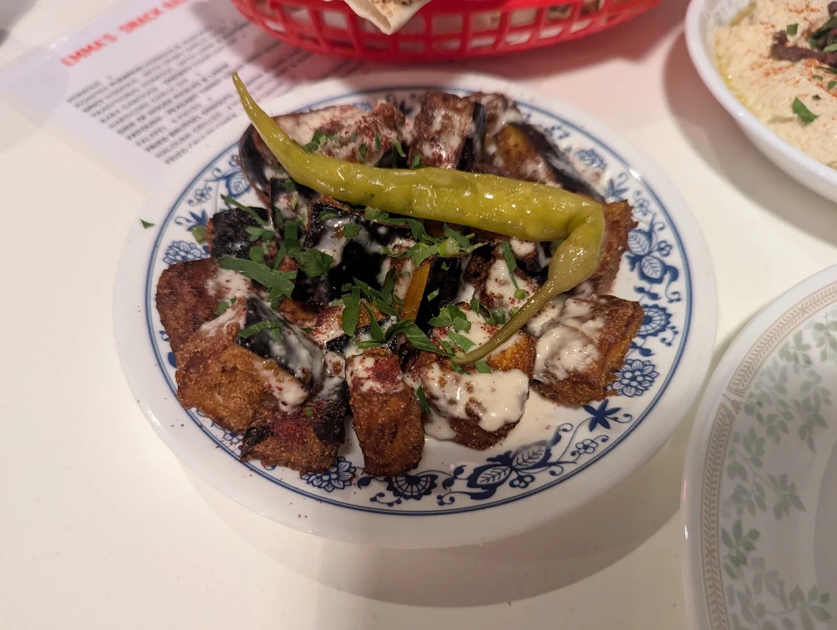 Crispy Eggplant, Emma's Snack Bar