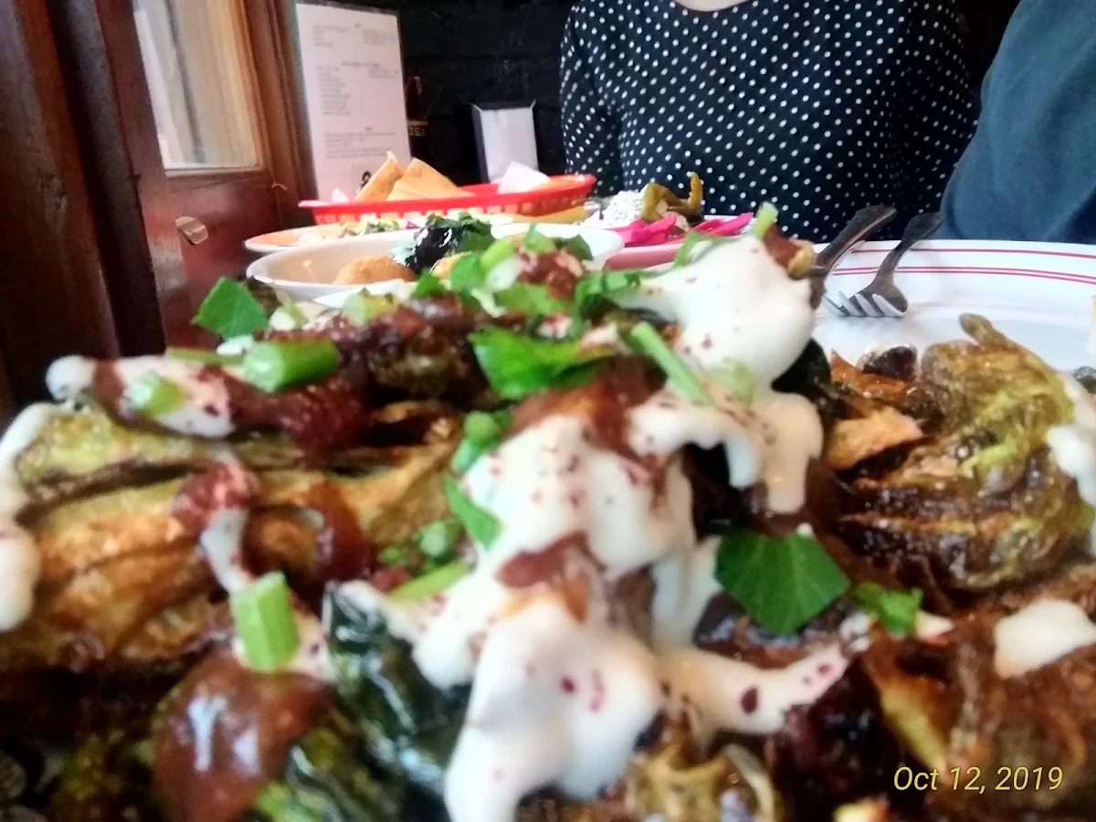 Grilled Brussels Sprouts, Emma's Snack Bar