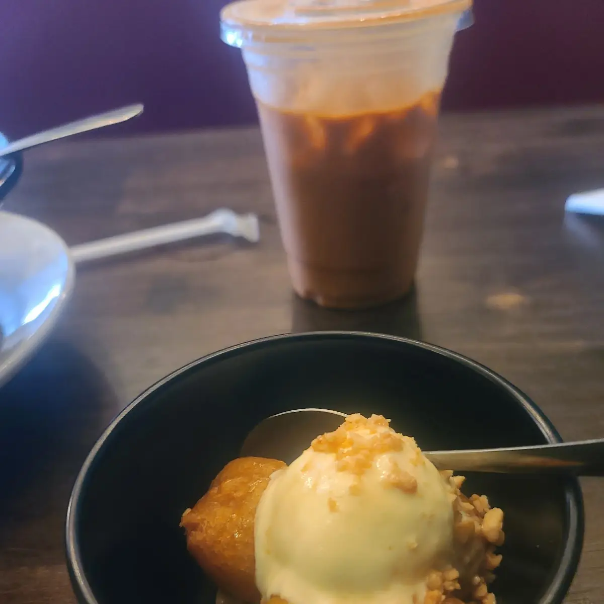 Deep Fried Bananas with Ice Cream