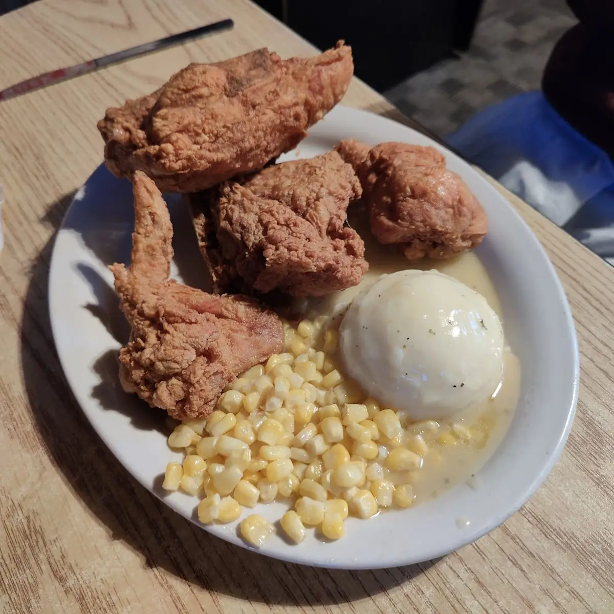 Fried Chicken Dinner