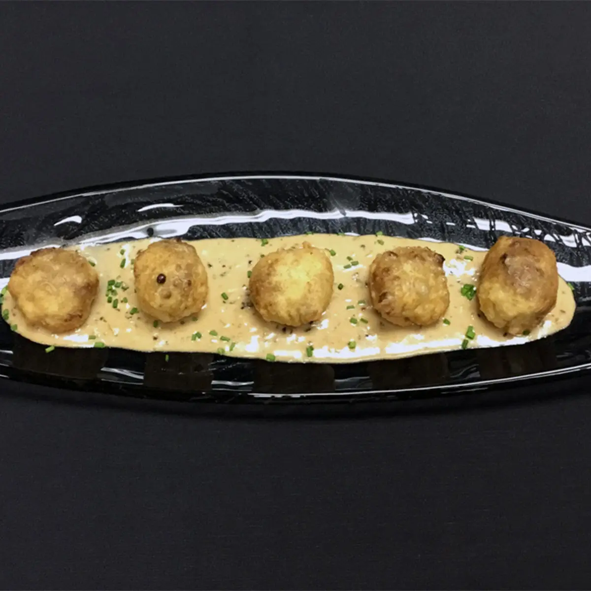Giant Baked Potato Dressed Tableside