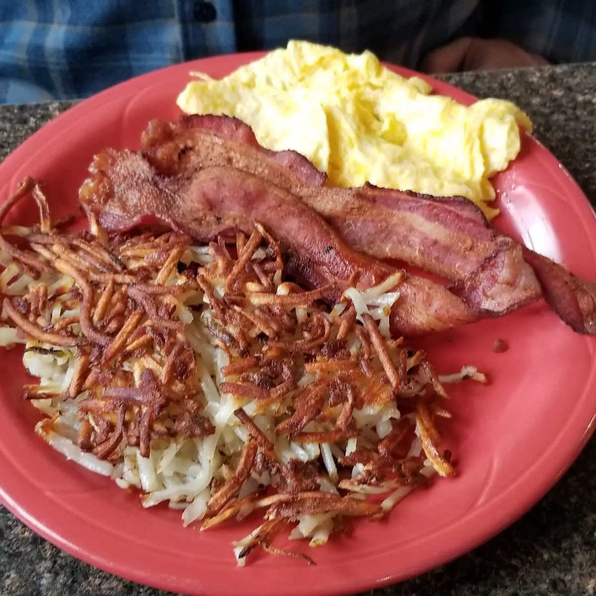 Scrambled Eggs and Bacon
