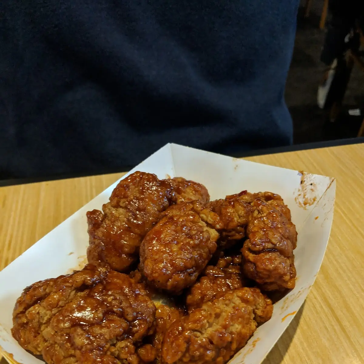 Sweet BBQ Boneless Chicken Wings
