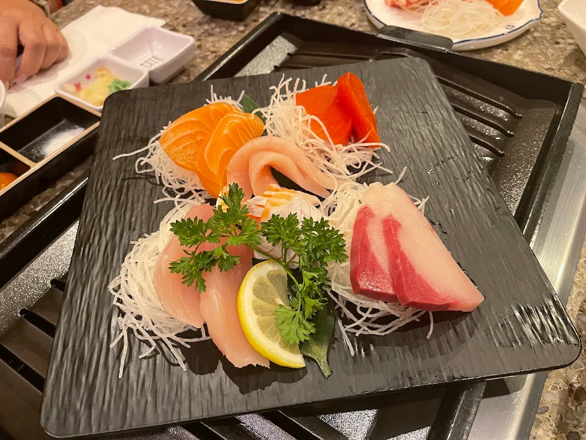 Scared Salmon Sashimi With