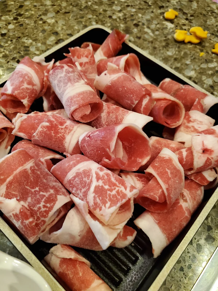 Thinly Sliced of AAA Beef Belly