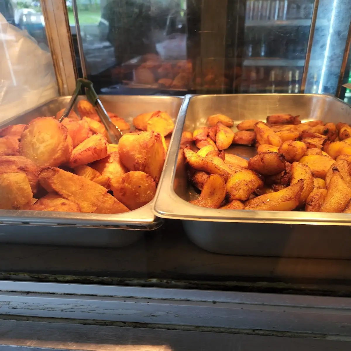 Batata Frita Y Maduros