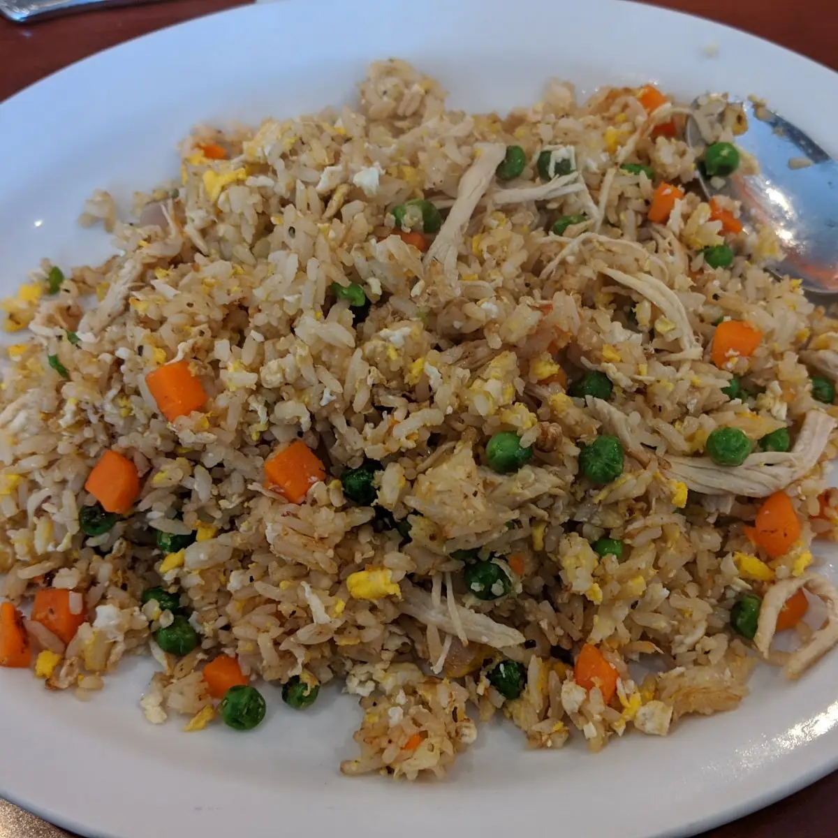 Shredded Chicken Breast Fried Rice