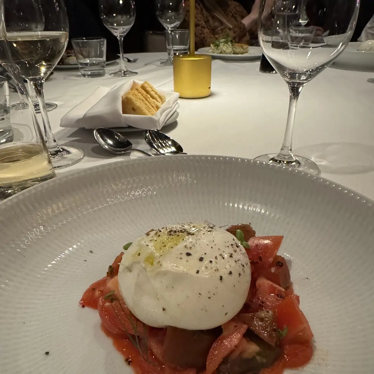 Burrata Salad, Black+Blue Toronto