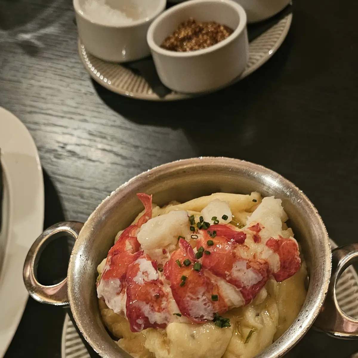 Lobster Mashed Potatoes, Black+Blue Toronto
