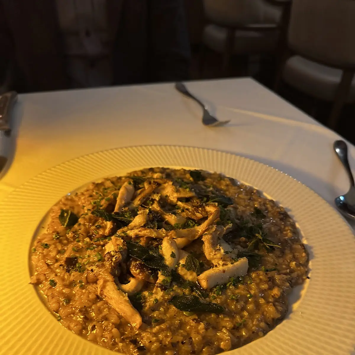 Wild Mushroom Risotto, Black+Blue Toronto