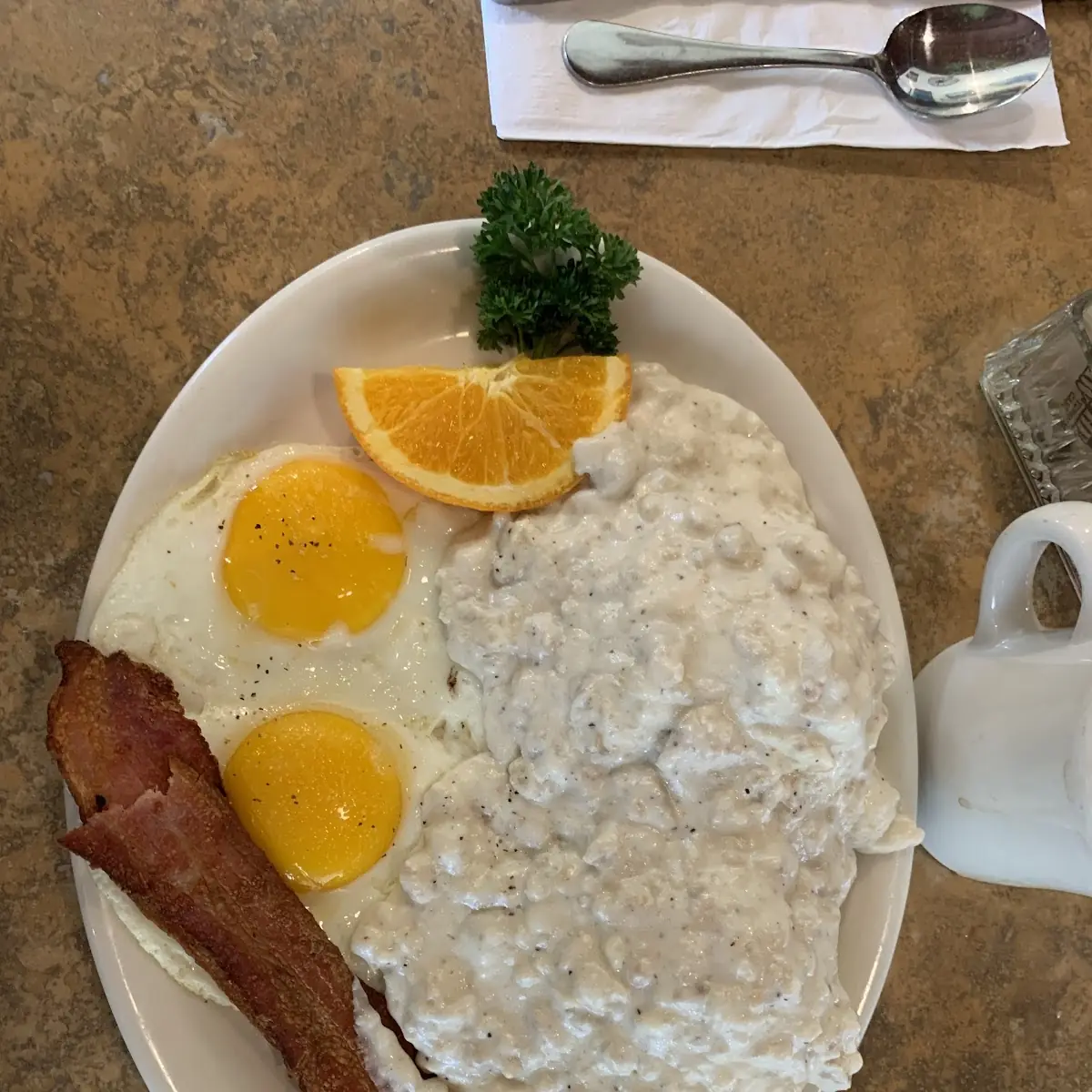 Chicken Fried Steak and Eggs