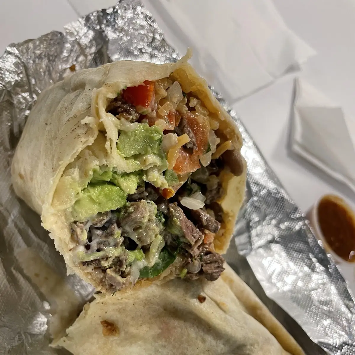 Special Beef Burrito