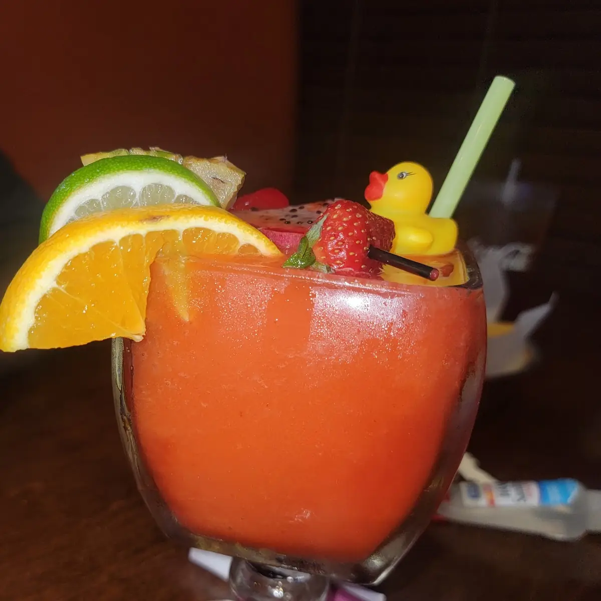 Strawberry Mango Frozen Margarita