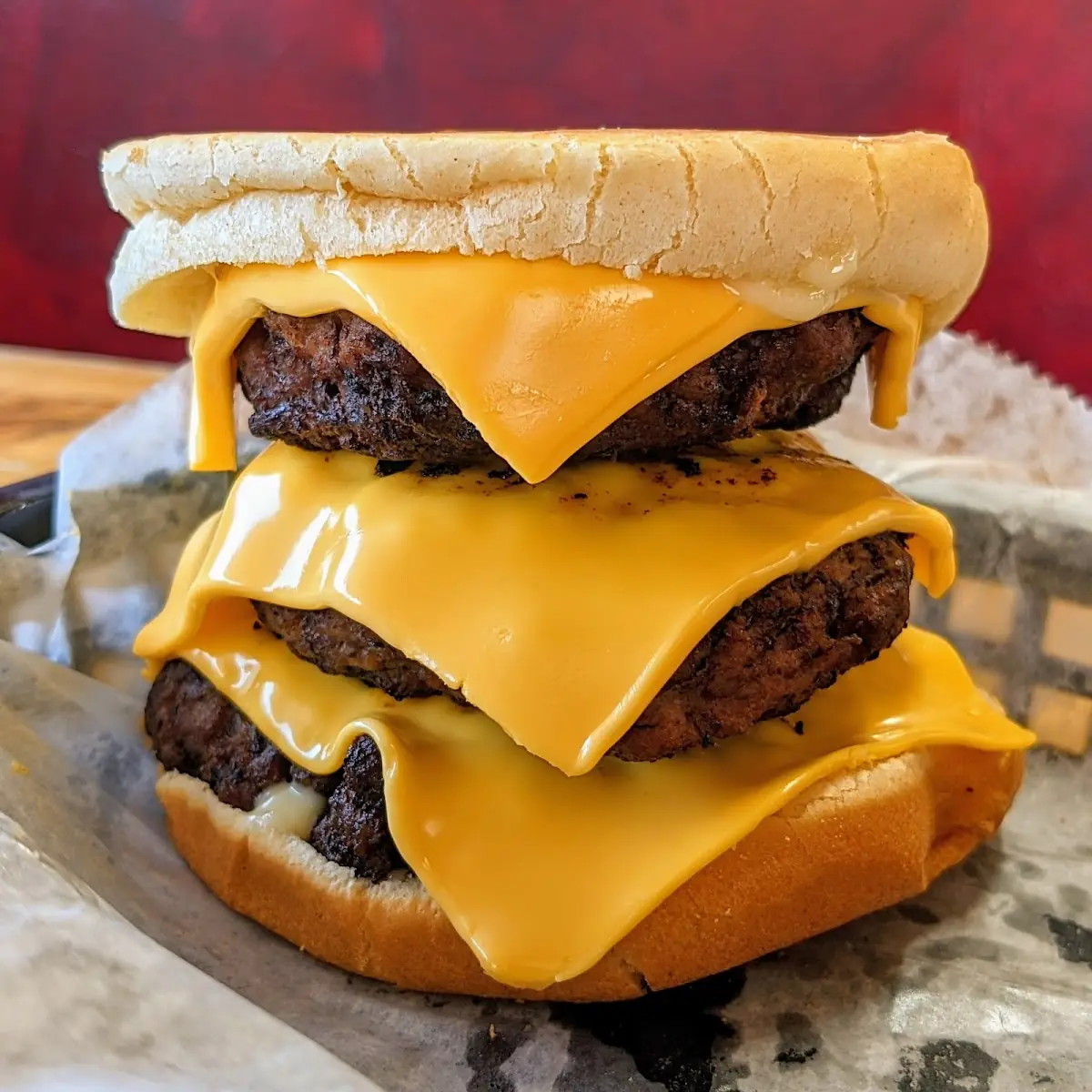 Triple Cheeseburger