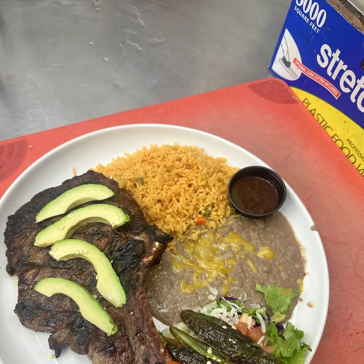 Steak a La Mexicana