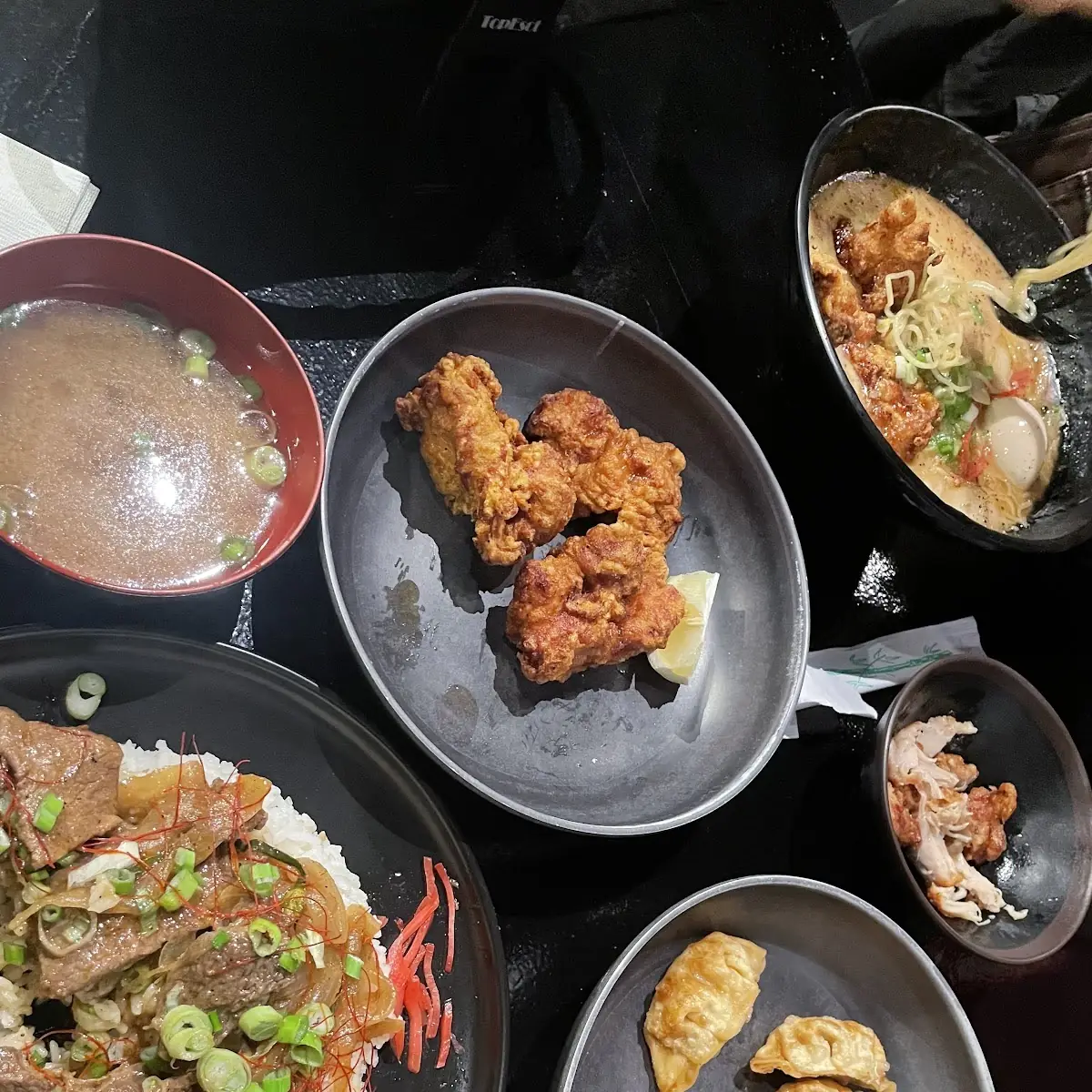 Tonkotsu Ramen with Gyoza