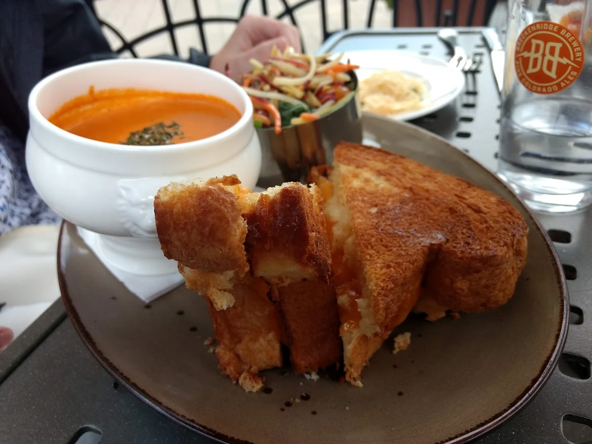 Grilled Cheese with Tomato Soup