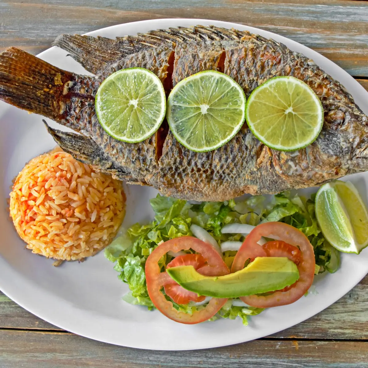 Mojarra Frita Fried Tilapia