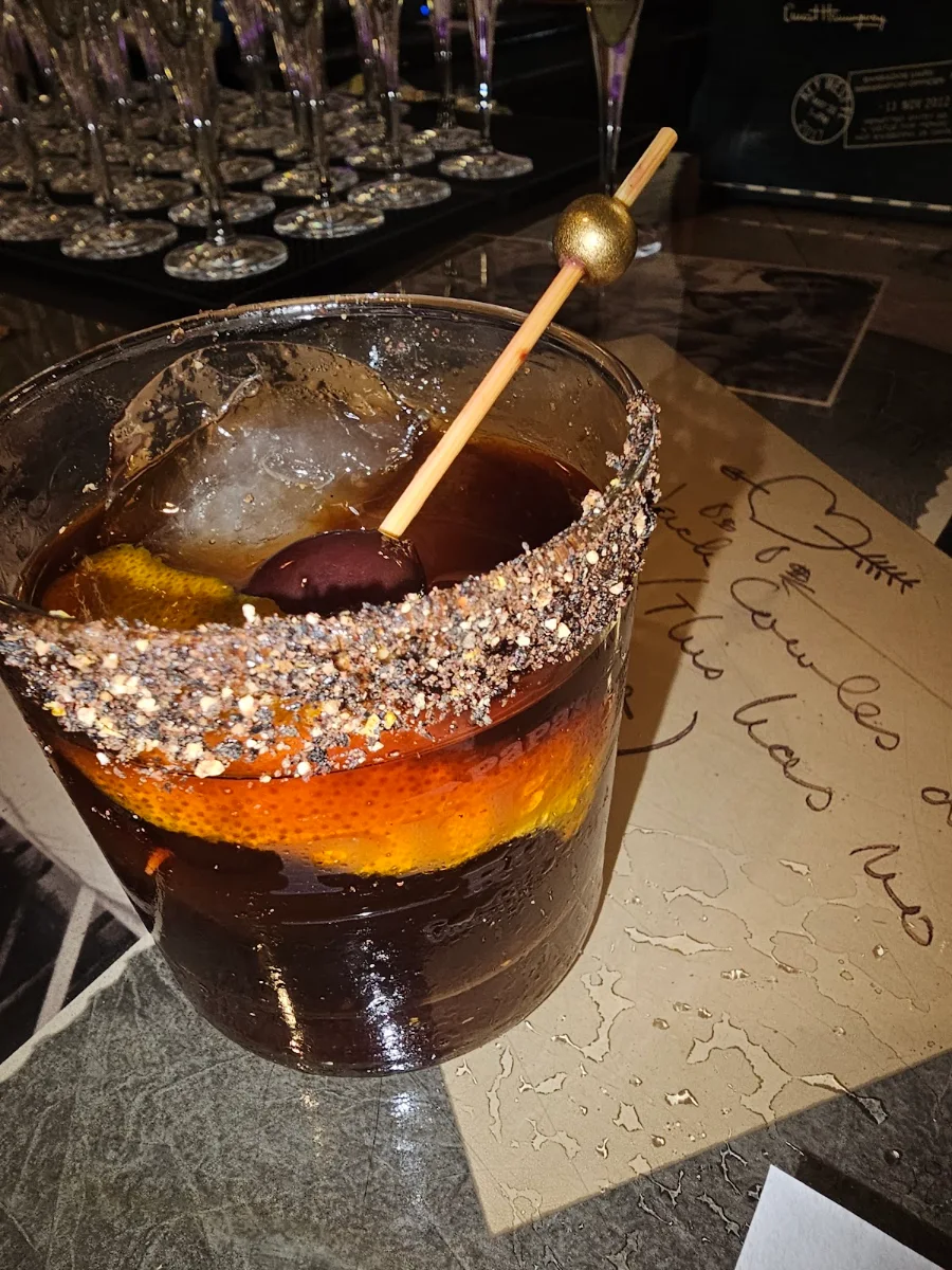 Cherry and Black Pepper Old Fashioned