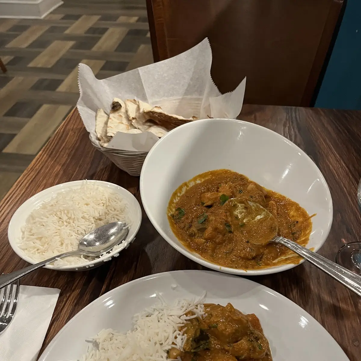 Chicken Tikka Masala and Butter Chicken